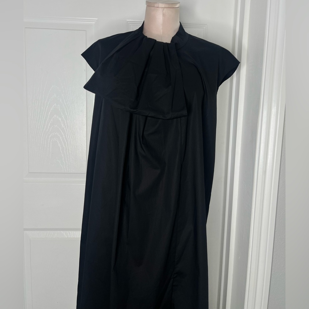 Cuyana Black Maxi Cotton Chic Dress Sz S - Picture 7 of 16